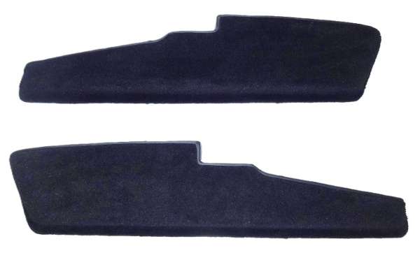 Türtaschen schwarz, passend für Porsche 911