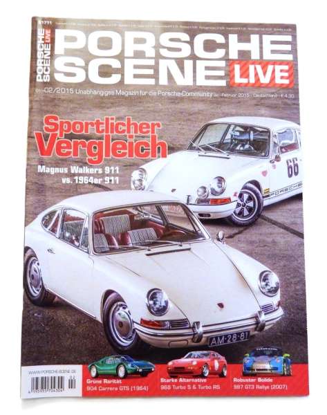 Porsche-Scene Live-Zeitschrift