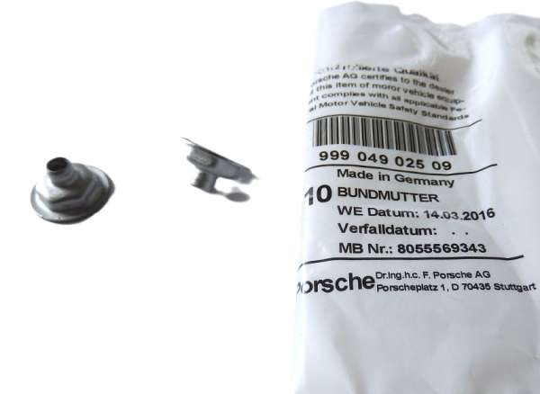 Bundmutter, neu, passend für Porsche 964