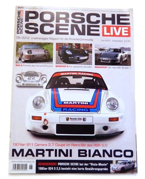 Porsche-Scene Live-Zeitschrift