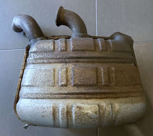 Gillet-Endschalldämpfer rechts, passend für Porsche 996