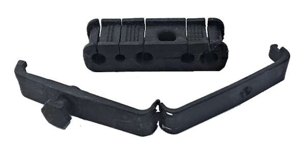 Klammer mit Gummilager, passend für Porsche 993