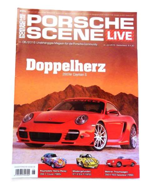 Porsche-Scene Live-Zeitschrift