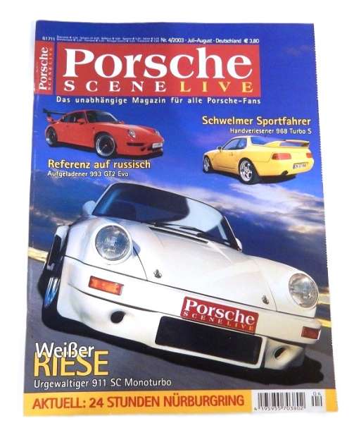 Porsche-Scene Live-Zeitschrift