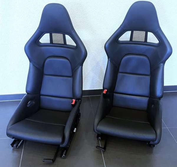 Leder / Carbon-Sport-Schalensitze GT2 / GT3, original, passend für Porsche 997