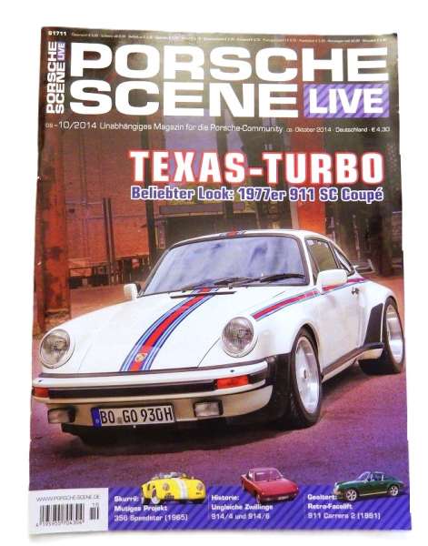 Porsche-Scene Live-Zeitschrift