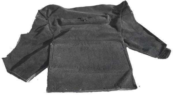 Kofferraum-Teppich schwarz, passend für Porsche 964