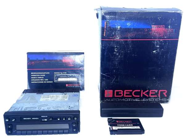 Radio- / Kassettenrecorder "Becker Monza Typ 2130", passend für Porsche 993
