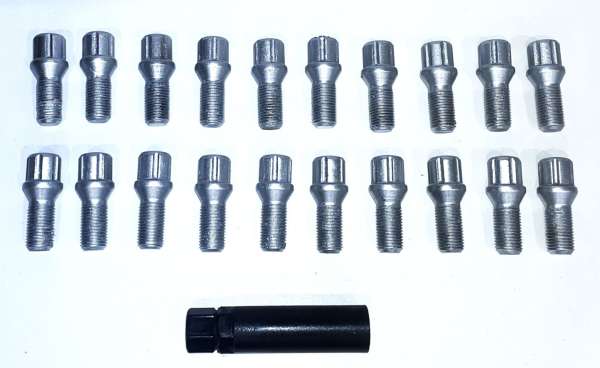 Felgenschlösser / Felgen-Sicherungs-Set, passend für Porsche 996
