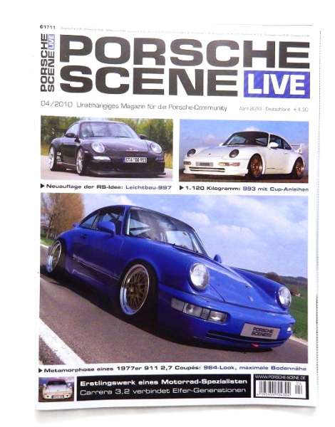 Porsche-Scene-Live Zeitschrift