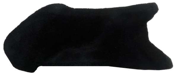 Fußraum-Velour-Teppich-Verkleidung vorn, schwarz, passend für Porsche 993