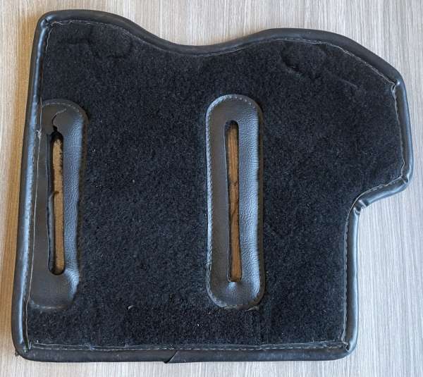 Pedalerie-Fussmatte schwarz, original, passend für Porsche 964