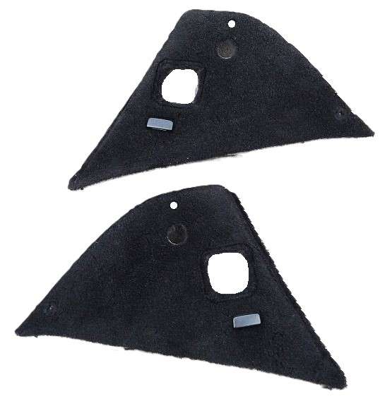 Velour-Seitenverkleidungen hinten, passend für Porsche 964 Cabrio