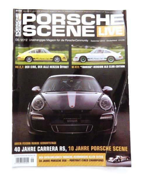 Porsche-Scene Live-Zeitschrift
