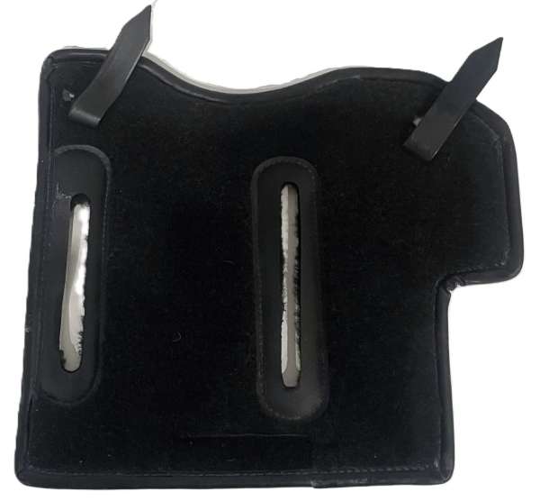 Pedalerie-Fussmatte schwarz, original, passend für Porsche 993