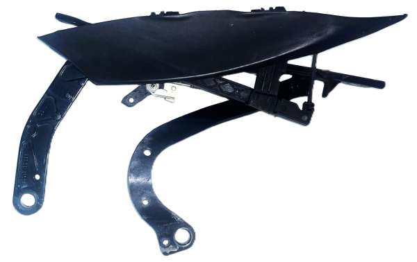 Verdeckkasten-Klappe mit Scharnier / Bügel rechts, passend für Porsche 996 Cabrio