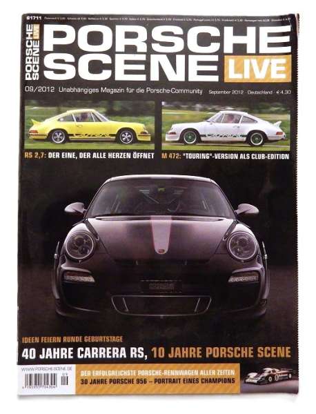 Porsche-Scene Live-Zeitschrift