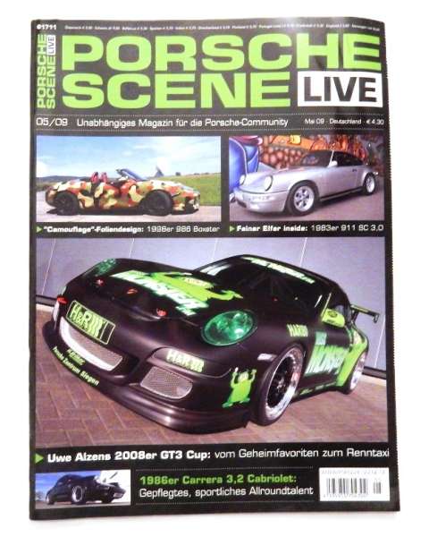 Porsche-Scene-Live Zeitschrift