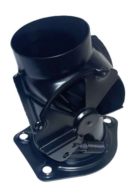 Edelstahl-Heizklappe links, neu, passend für Porsche 911 / 912