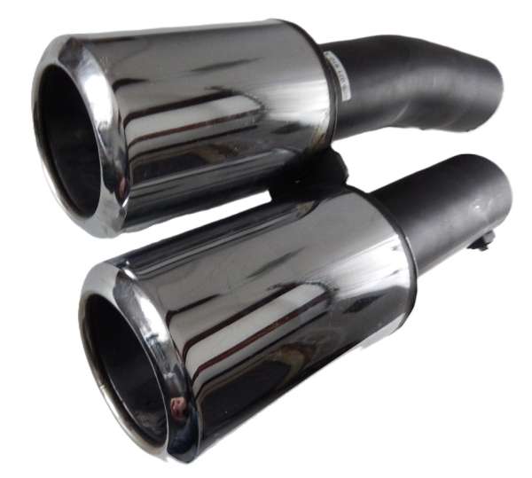 Doppel-Endrohre, original Audi, neu, passend für Audi