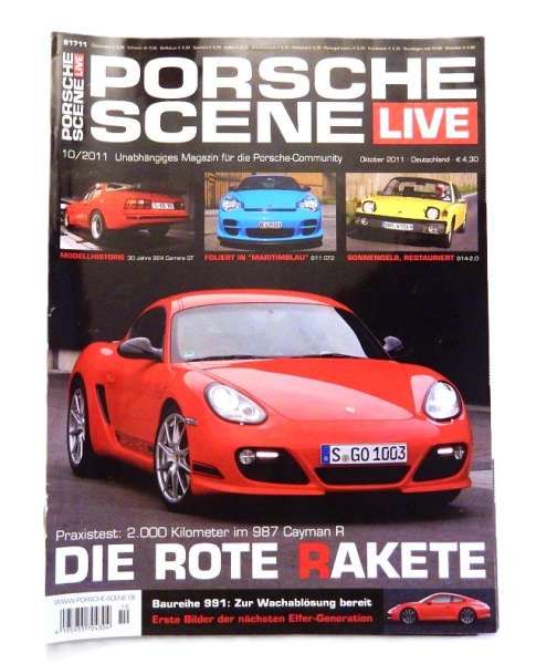 Porsche-Scene Live-Zeitschrift