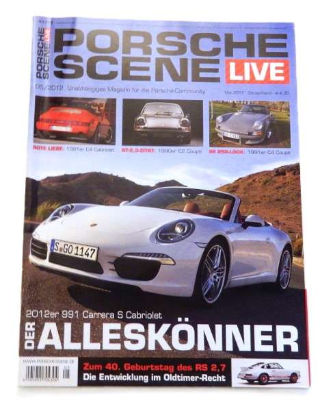 Porsche-Scene Live-Zeitschrift