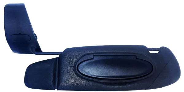 Sonnenblende schwarz, links, passend für Porsche 996 Cabrio