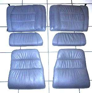 Cabrio-Raffleder-Rücksitzlehnen mit Kissen, passend für Porsche 996