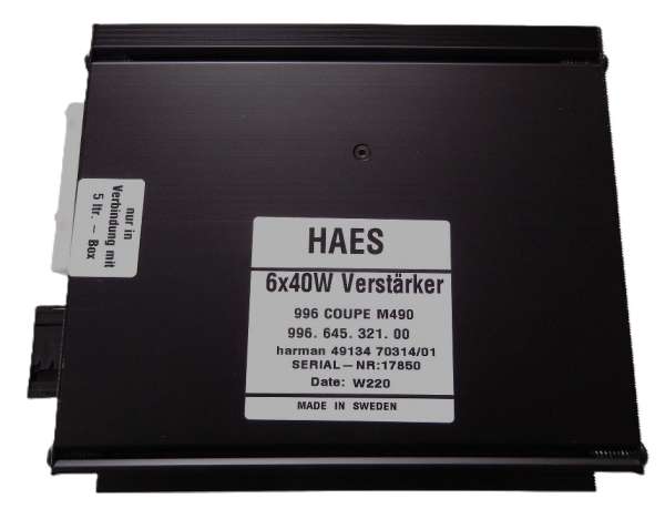 Verstärker / Endstufe, passend für Porsche 996 Coupe