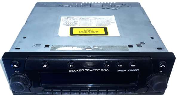 Becker Traffic Pro High Speed "BE 7820" - Radio, passend für Porsche 996