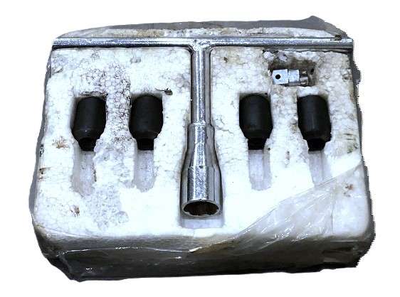 Retro-Felgenschlösser aus den 1970er, passend für Porsche 914