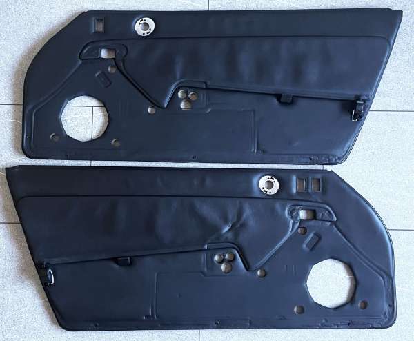 Leder-Türverkleidungen schwarz, passend für Porsche 993