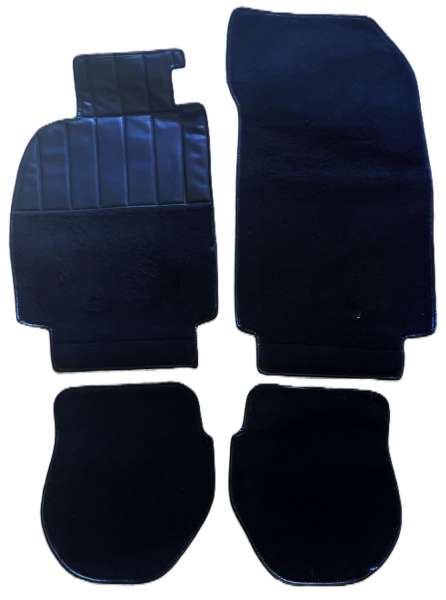 Fussmattensatz schwarz, original, passend für Porsche 993