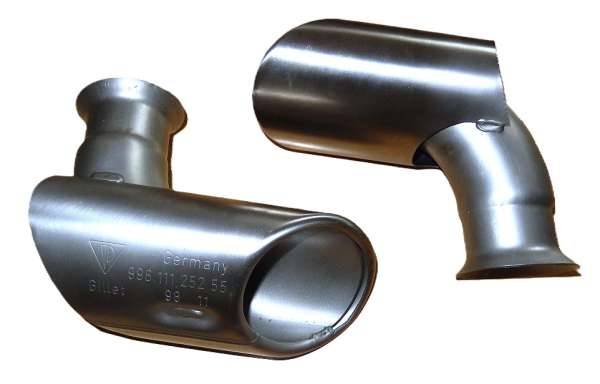 Endrohre "Gillet", neu, passend für Porsche 996 C2 / C4 / GT3