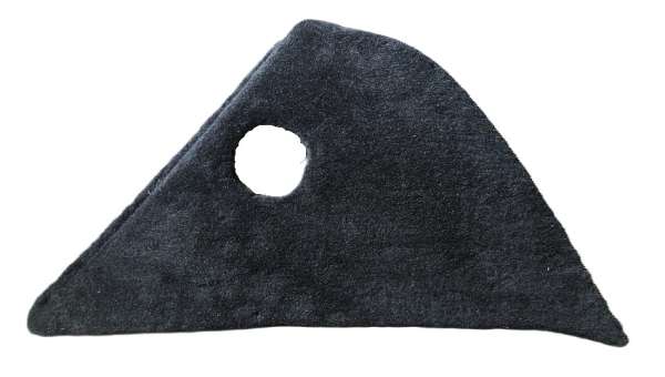 Velour-Seitenverkleidung hinten rechts, passend für Porsche 993 Cabrio