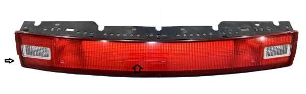 Heckblende, defekt, passend für Porsche 993