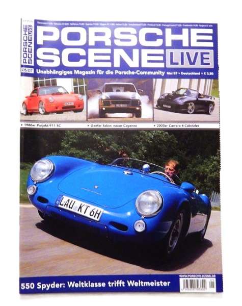 Porsche-Scene-Live Zeitschrift