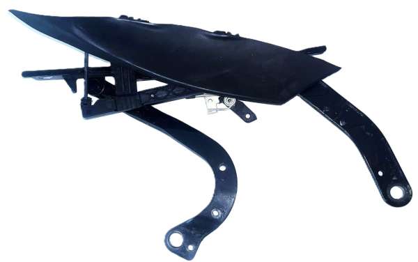 Verdeckkasten-Klappe mit Scharnier / Bügel links, passend für Porsche 996 Cabrio