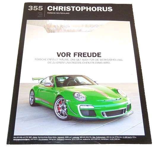 Christophorus, Das Porsche-Magazin Nr. 355