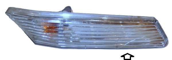 Seitenblinker vorn, klar, passend für Porsche 997