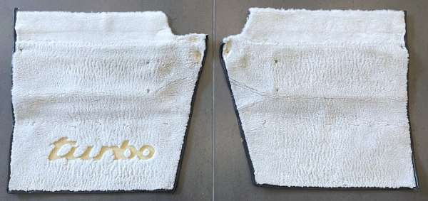 Turbo-Teppich für Rücksitze, original, passend für Porsche 993