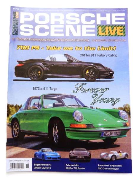 Porsche-Scene Live-Zeitschrift