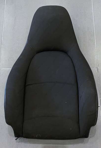 Kunstleder / Stoff-Rückenlehne schwarz, passend für Porsche 993