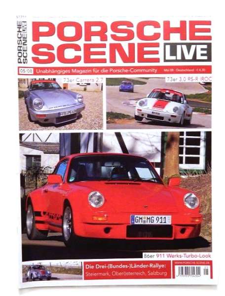 Porsche-Scene Live-Zeitschrift
