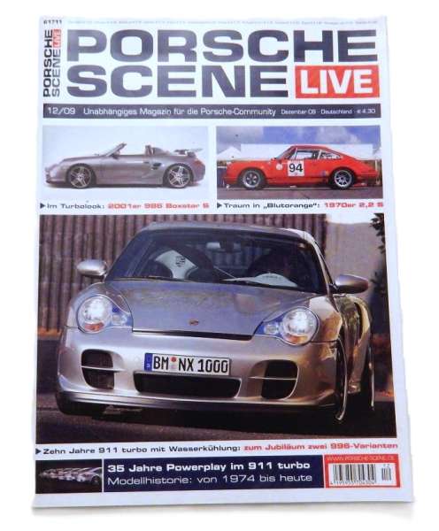 Porsche-Scene Live-Zeitschrift