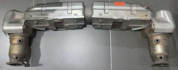 Endschalldämpfer / Kats, passend für Porsche 996 Turbo