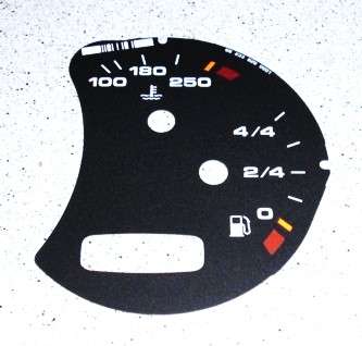 Ziffernblatt in schwarz, passend für Porsche 996, neu