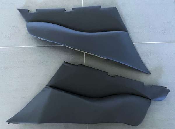 Leder-Seitenverkleidungen hinten, passend für Porsche 964 Coupe