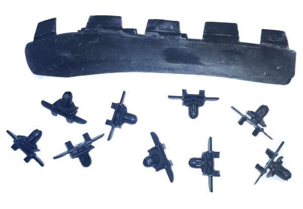 Gummilippe mit Clips, neu, passend für Porsche 997