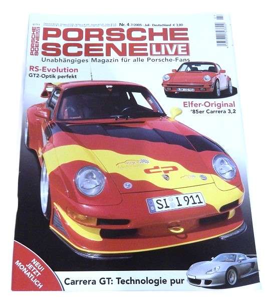 Porsche-Scene Live-Zeitschrift